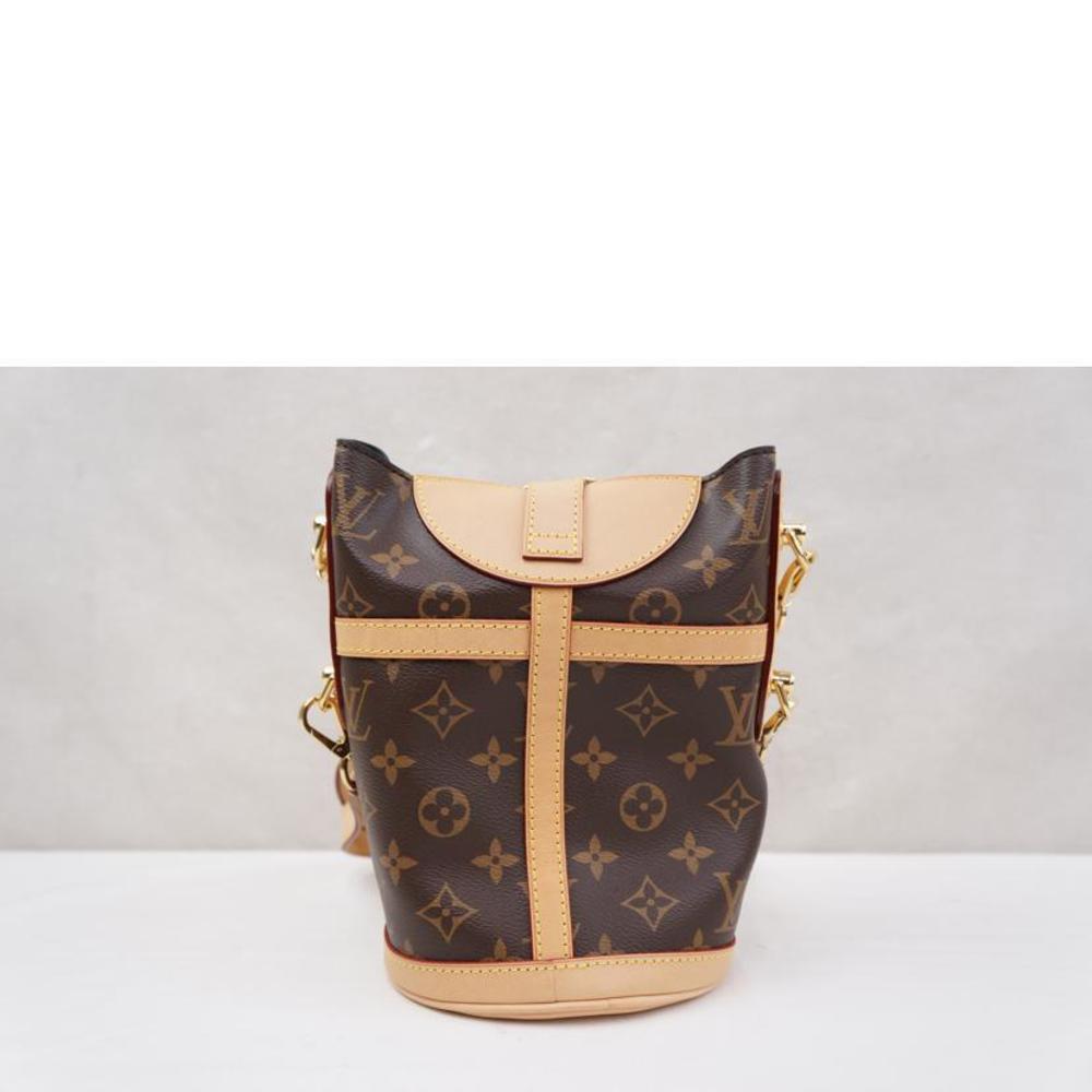 Louis Vuitton Monogram Duffel Handbag Brown